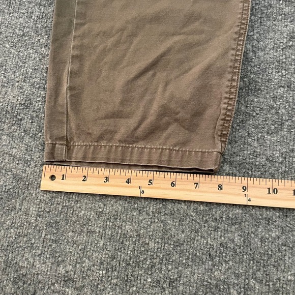 RSQ Cargo Pants Loose Fit Men's 28x30 Olive Green Canvas Work Utility Streetwear - Picture 6 of 11